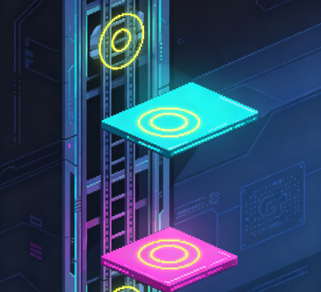 Cyber Gravity Shaft Virtual Game Pack