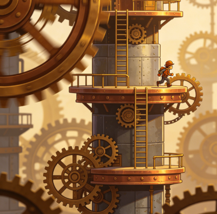 Gear Mechanical Tower Virtual Game Pack